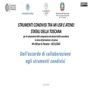 conferenza strumenti di osservazione valutazione competenze docenti secondaria
