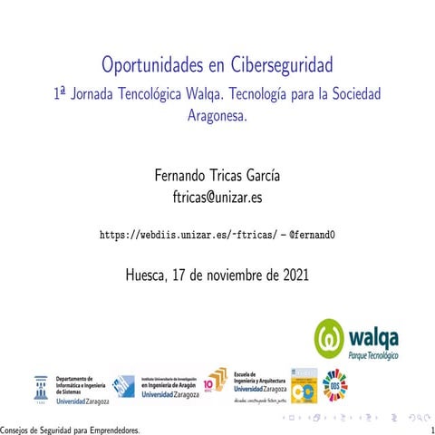 Oportunidades en Ciberseguridad.