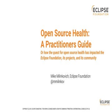 Open Source Health