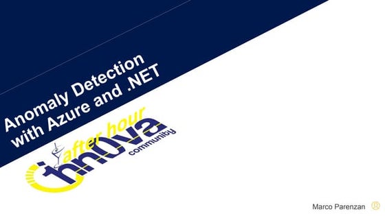 Anomaly Detection with Azure and .NET