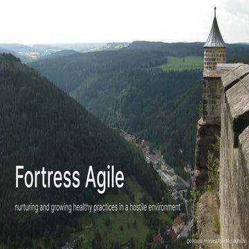 2021.12 Fortress Agile by Cheryl Hammond @ Agile MiniCon