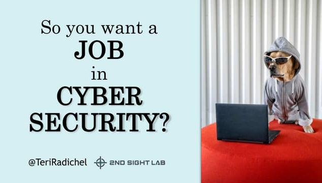 So You Want a Job in Cybersecurity