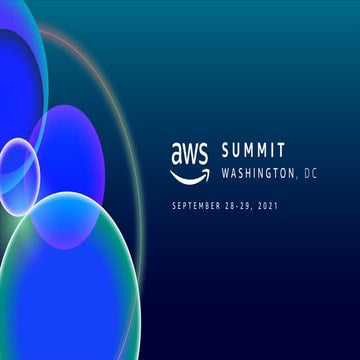 AWS Summit DC 2021: Improve the developer experience with AWS CDK