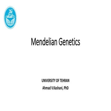 13 - Mendel and the Gene Idea