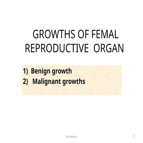 2021-Reproductive organ tumor (2) power point | PPTX