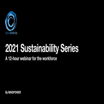 Mindpower Sustainability Series 2021