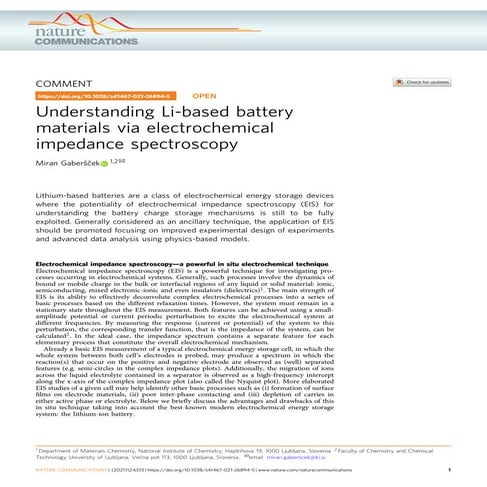 2021   understanding li-based battery materials via electrochemical impedance...