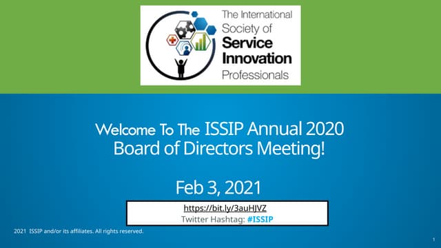 20210203 Slides - ProgressUpdateWIthBoard - ISSIP_BOD 20210204presentation_Fi...