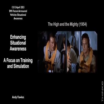 Enhancing Situational Awareness - A Focus on Training and Simulation
