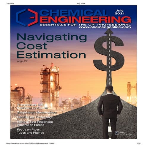 Chemical Engineering Magazine July 2021