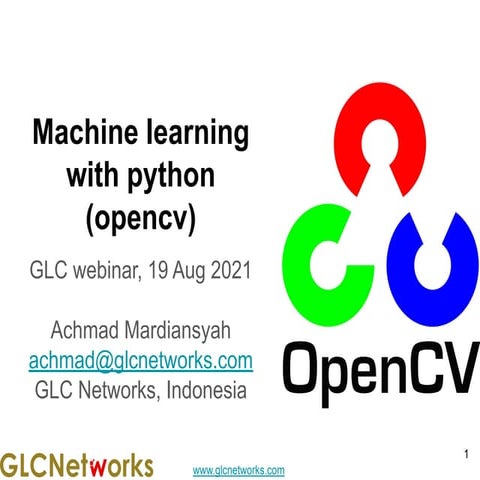 Machine Learning with Python | PPT