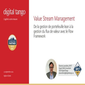 De la gestion de portefeuille Lean à la gestion des flux de valeur avec le Fl...