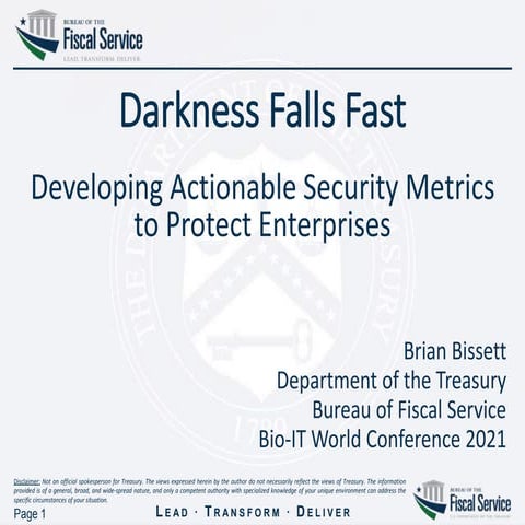 IT Security Metrics
