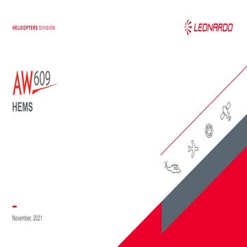 European Rotors - AW609 for HEMS Market