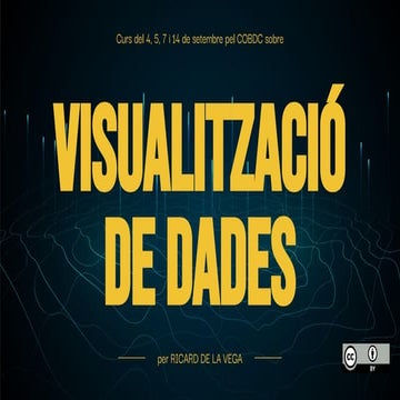 Visualització de dades