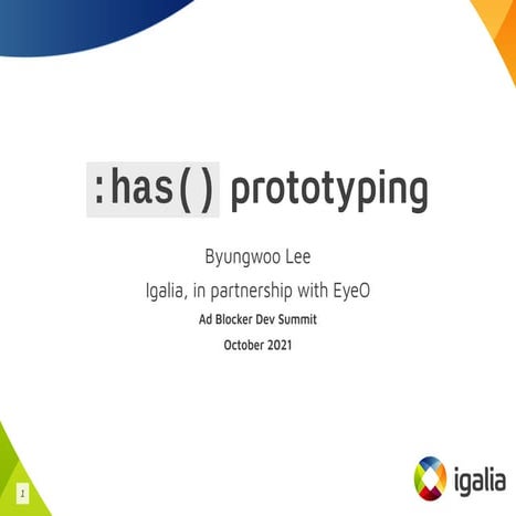 CSS :has() - The story so far and the path ahead