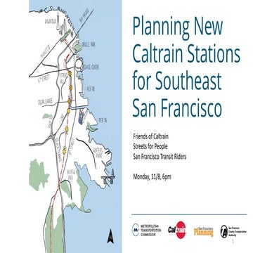 Southeast San Francisco New Caltrain Stations