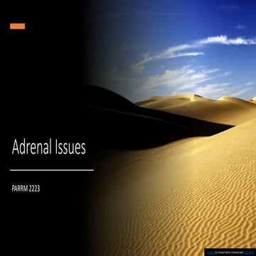 2021 Adrenal Disorders.pptx