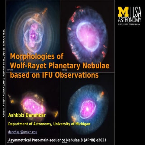 Insights to the Morphology of Planetary Nebulae from 3D Spectroscopy | PDF