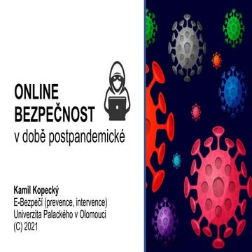 Online bezpečnost v době postpandemické