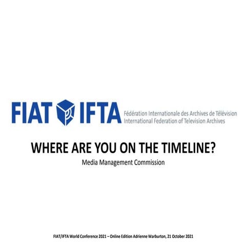 2021 FIAT/IFTA Timeline Survey