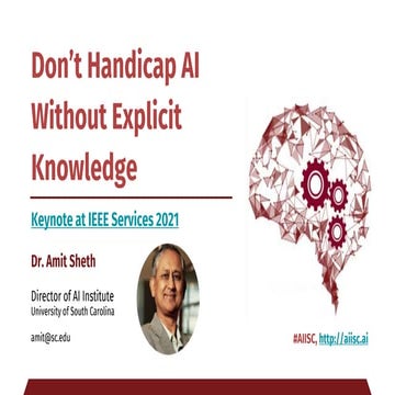 Don't Handicap AI  without Explicit Knowledge