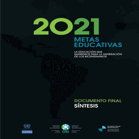 Metas educativas 2021 | PPTX