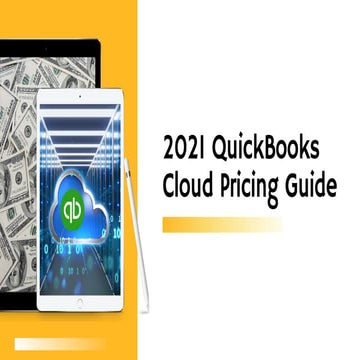 2021 QuickBooks Cloud Pricing Guide