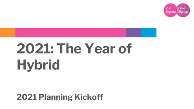 2021: The Year of Hybrid