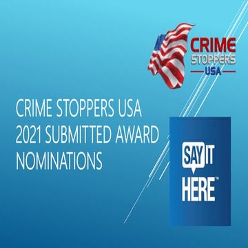 2021 CSUSA Award Submissions - TV PSA part1 | PPTX