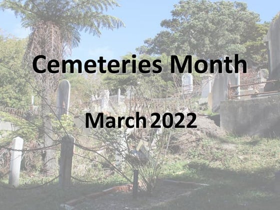 Cemeteries Month March 2022