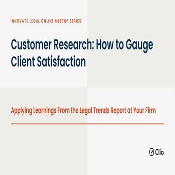 Customer Research: How to Gauge Client Satisfaction