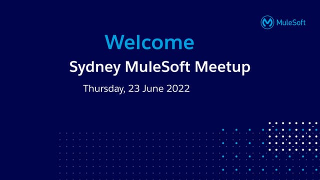 2022.06.23 - Sydney Meetup