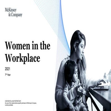 2021 Women in the Workplace News and Media Briefing