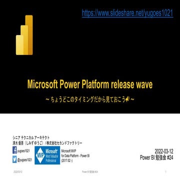 Microsoft Power Platform release wave