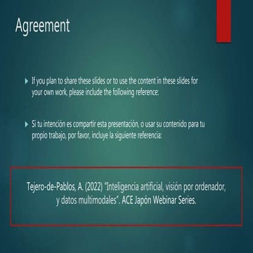 Inteligencia artificial,visión por ordenador,y datos multimodales - ACE Jap...
