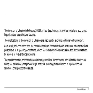 McKinsey European consumer sentiment survey: How current events are shaping S...