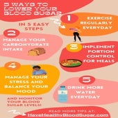Image showcasing 5 Ways To Lower Your Blood Sugar | PDF