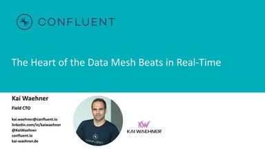 The Heart of the Data Mesh Beats in Real-Time with Apache Kafka