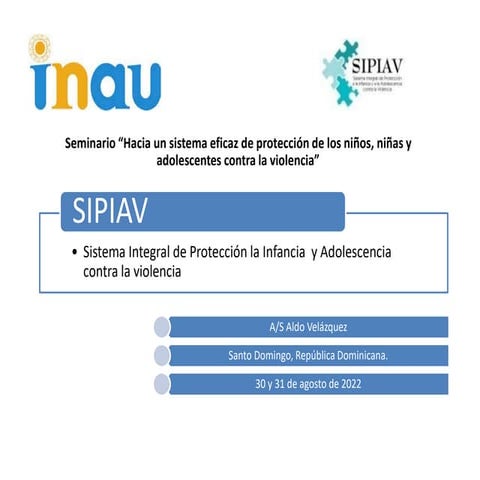 Sistema Integral de Protección de la Infancia y Adolescencia contra la ...