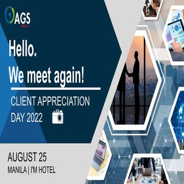 2022 AGS MANILA CLIENT APPRECIATION DAY FOR AUGUST 25.pptx