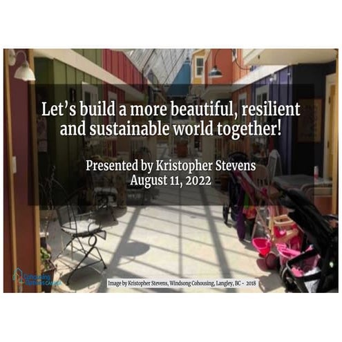 Let's build a more beautiful, resilient and sustainable world together!