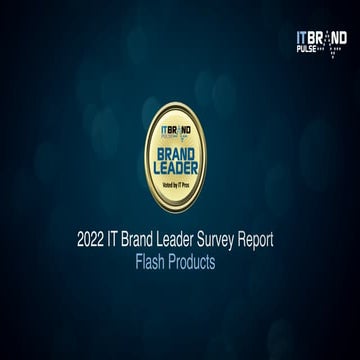 2022 Flash Brand Leader Survey Report