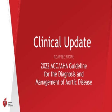 2022 Guideline for the Diagnosis and Management of Aortic Disease ...