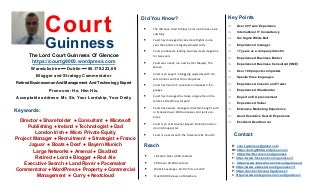 Court Guinness 2022 Infographic