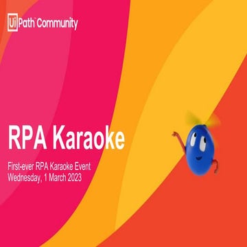 RPA Karaoke 