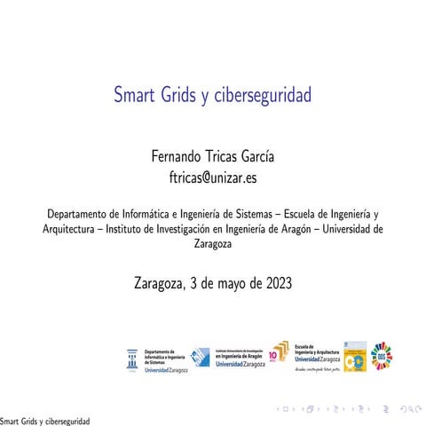 Smart Grids y ciberseguridad