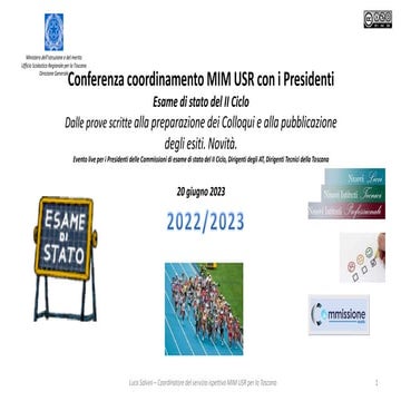 conferenza regionale coordinamento esame stato presidenti