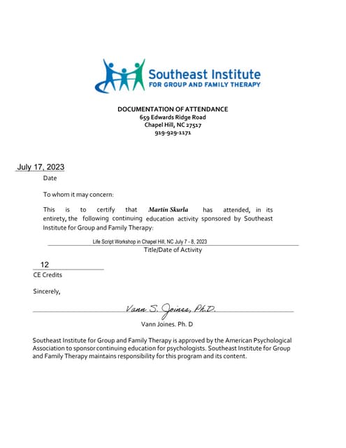 Basic systematic training in Transactional Analysis | PDF