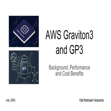 AWS Graviton3 and GP3